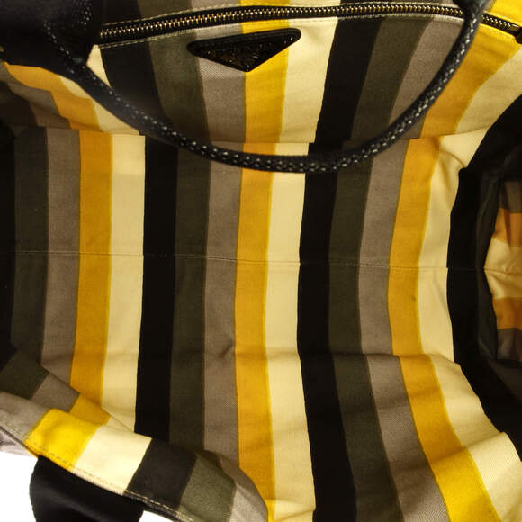 Prada Embossed Triangle Logo #165944P91B - Picture 6 of 9